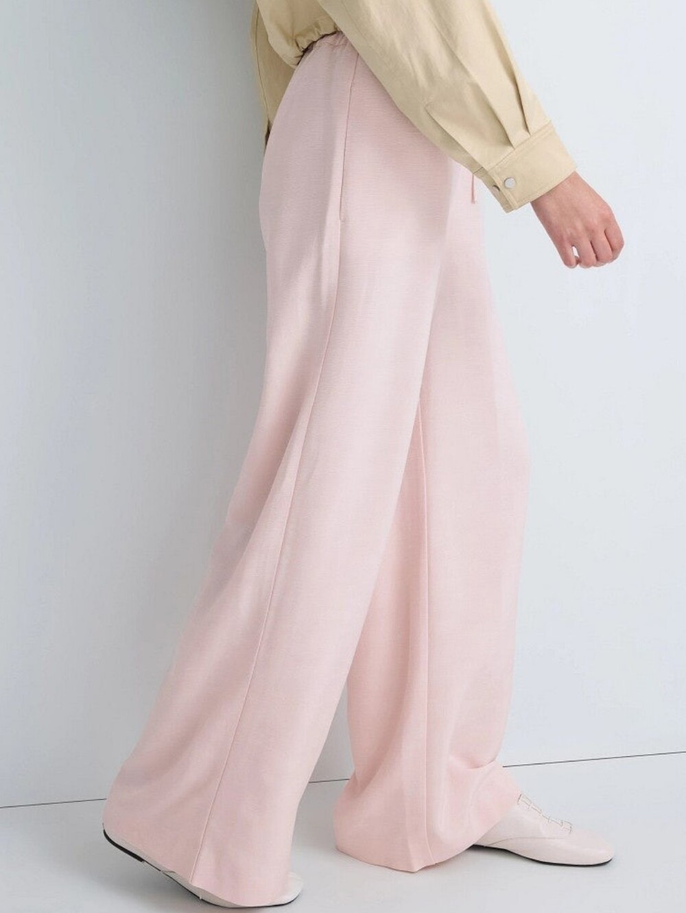 Claudie Pierlot Piste Drawstring Trousers Pink Size M